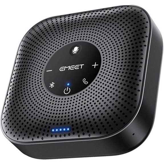 EMEET Conference Speakerphone M0 Plus with 4 Mics