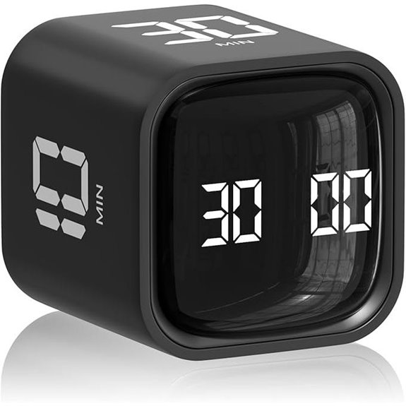 cube shaped pomodoro timer