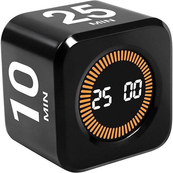 Pomodoro Timer Cube with Presets for Focus