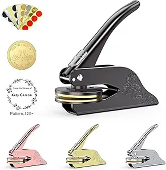 Personalized Embosser Stamp for Books & Documents