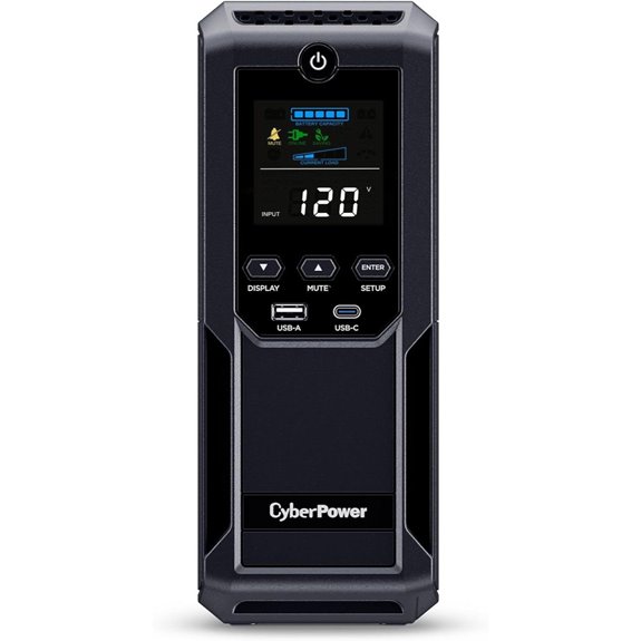 CyberPower 1500VA LCD UPS System Black