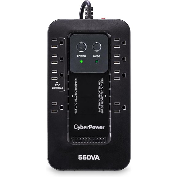 CyberPower EC550G Surge Protector & UPS Battery Backup