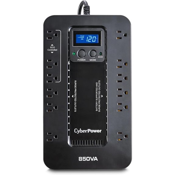 CyberPower EC850LCD Eco UPS Battery Backup