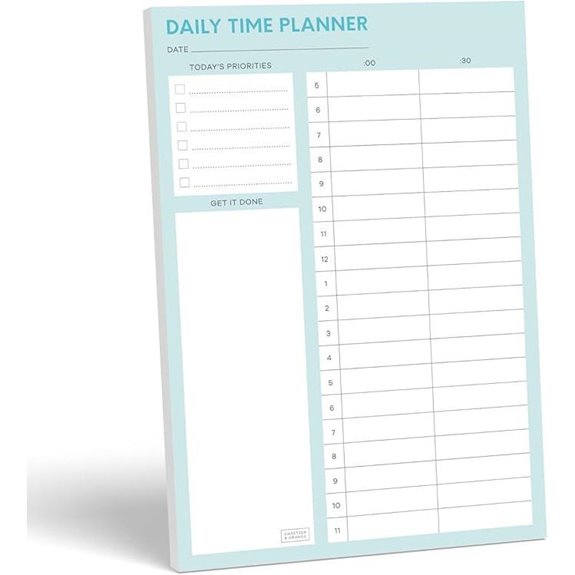 Sweetzer & Orange Daily Planner and To-Do List Notebook