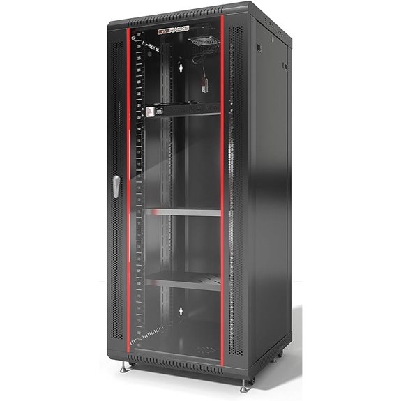 Sysracks 24-Inch Deep Wall-Mount Server Rack