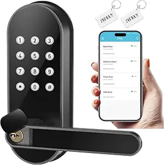 Smart Digital Keypad Door Lock with App Control