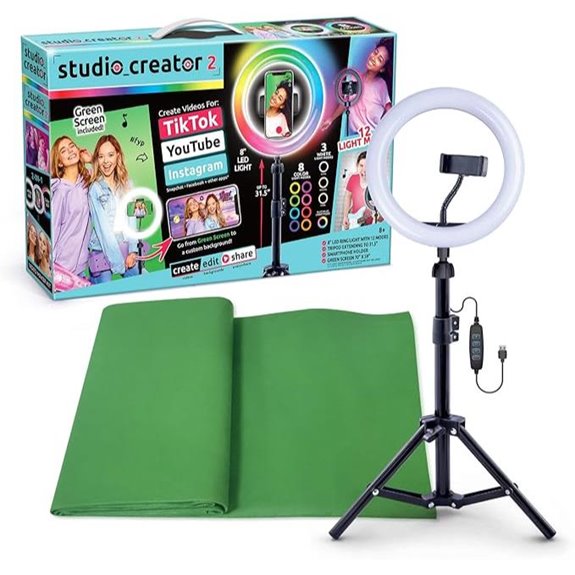Canal Toys DIY TikTok Ring Light & Creator Kit