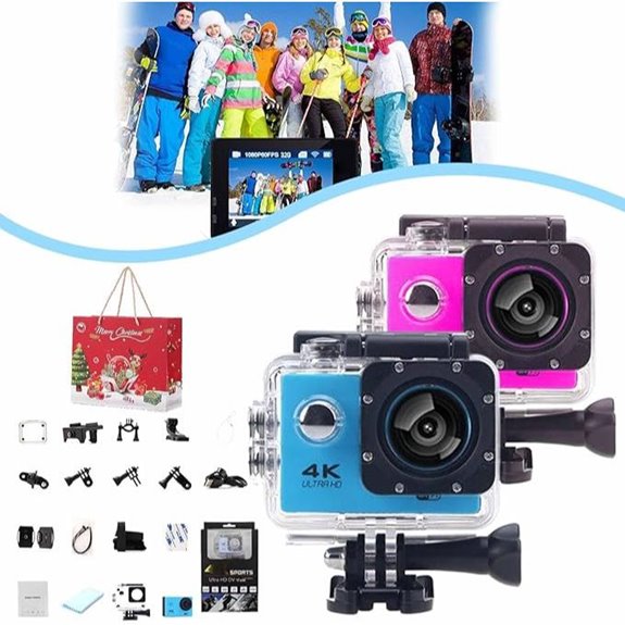 Roamix Vision+ 4K Action Camera (2 Pack)