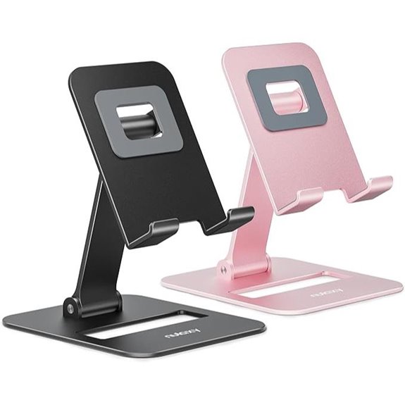 Nulaxy Dual Folding Phone Stand for All Phones