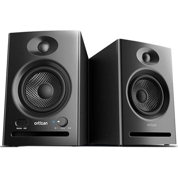 Ortizan C7 Dual-Mode Studio Monitors Bluetooth Speakers