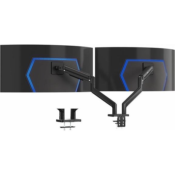 VIVO Dual Ultra-Wide Monitor Tension Arm Stand