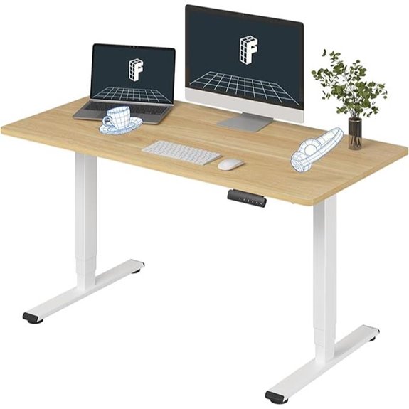 FLEXISPOT E6 Dual Motor Standing Desk (55x28)
