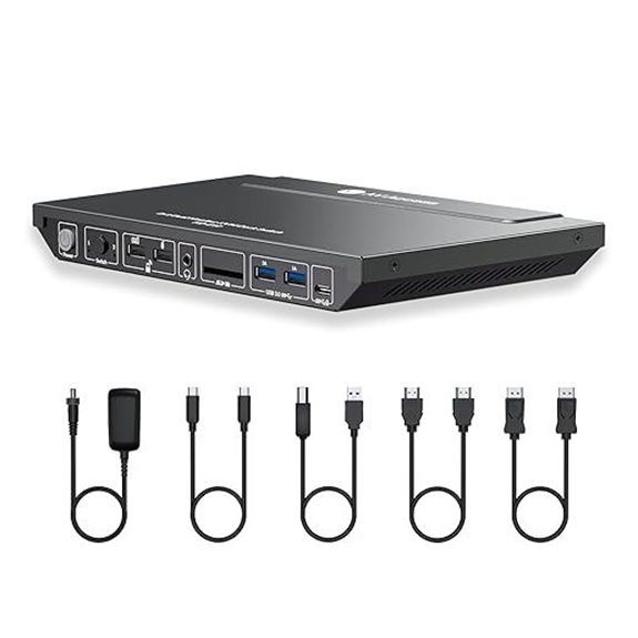 AV Access 2-Port KVM Switch Docking Station