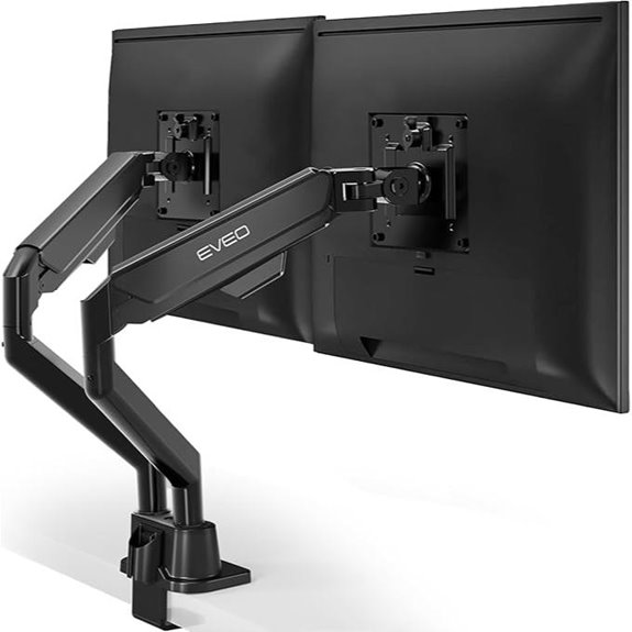 EVEO Dual Monitor Mount for 2 Screens
