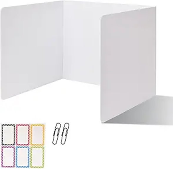 2 Pack Student Desk Privacy Dividers