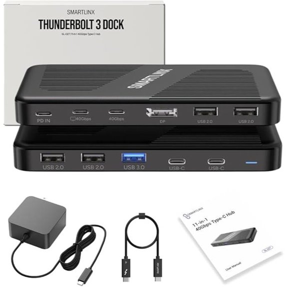 Thunderbolt 4 Dock Dual Monitor USB-C Station