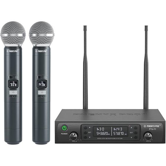 Phenyx Pro Dual Wireless Microphone System