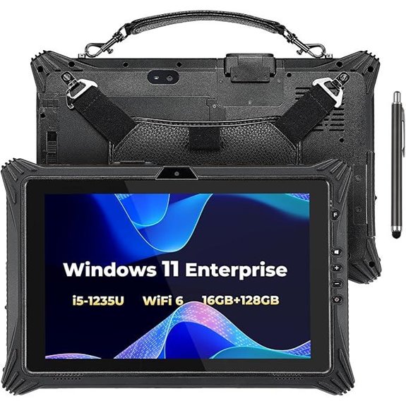MUNBYN Rugged Windows Tablet IRT10 10.1 Windows 11