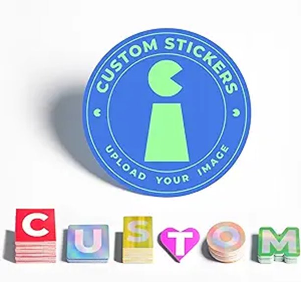 Weatherproof UV Resistant Custom Sticker Pack