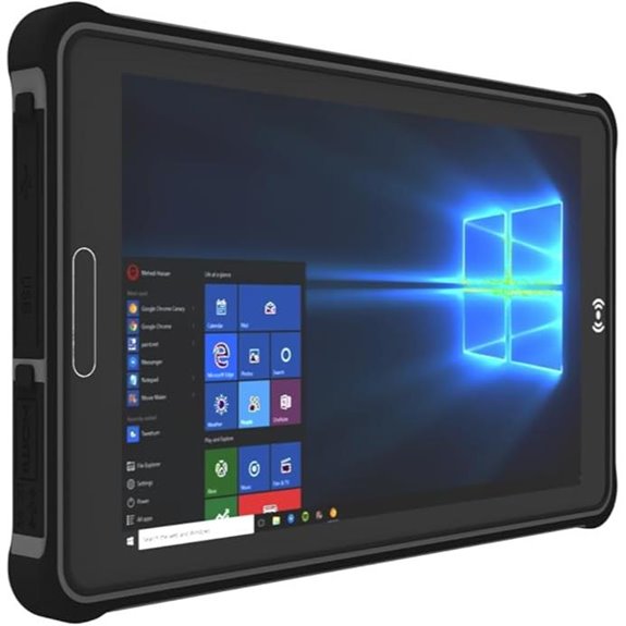 Rugged Windows 10 Pro Tablet with Barcode Scanner
