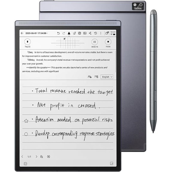 AINOTE Air 2 AI E Ink Tablet with Stylus