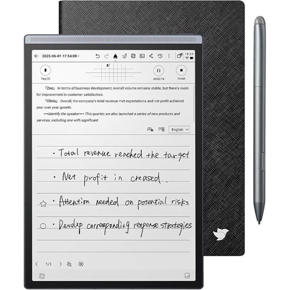 AINOTE Air 2 E Ink Tablet with Stylus and ChatGPT