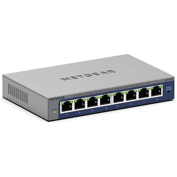 NETGEAR 8-Port Gigabit Managed Switch (GS108E)