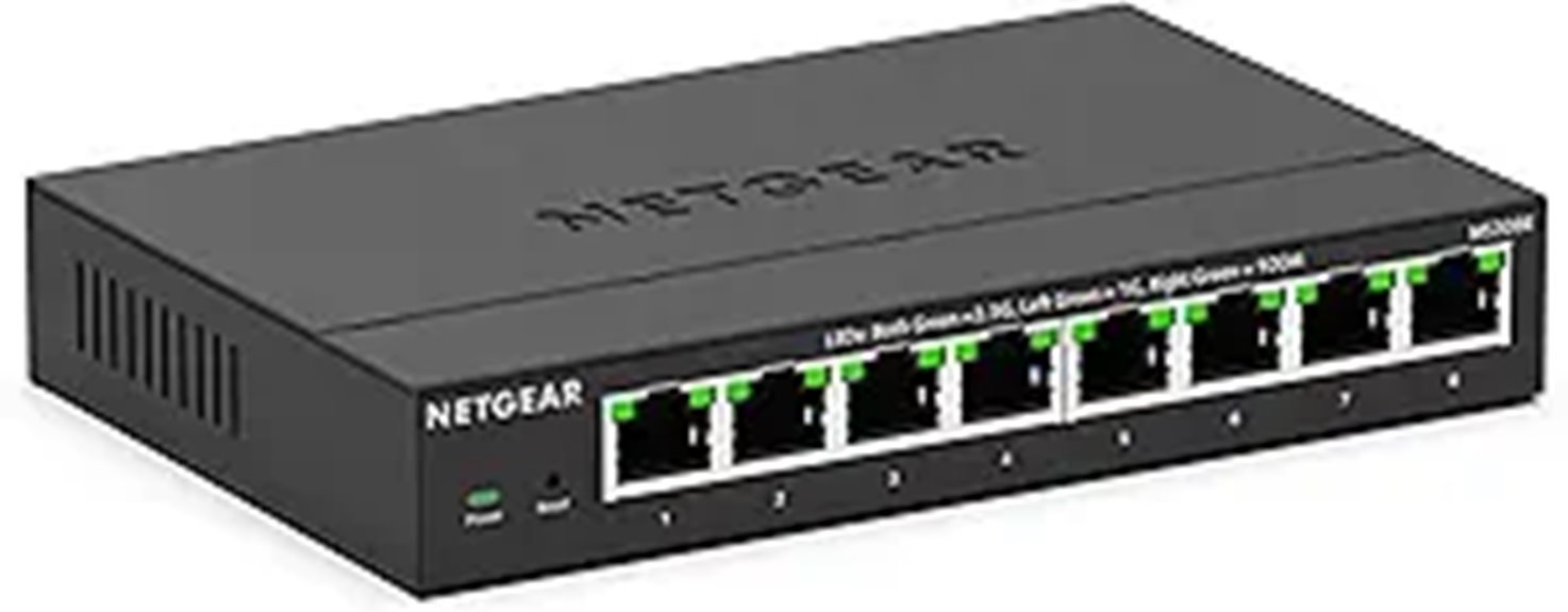 NETGEAR 8-Port Multi-Gigabit Ethernet Switch