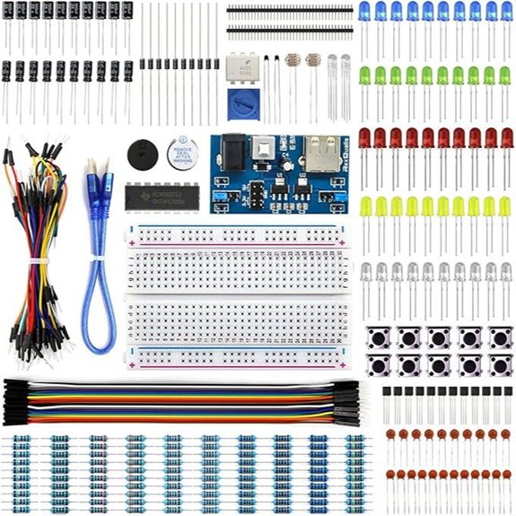 REXQualis Electronics Basic Kit with Components