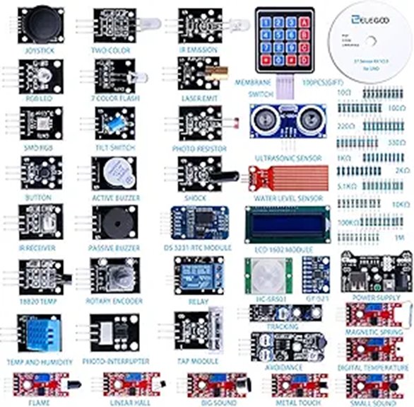 ELEGOO 37-in-1 Sensor Module Kit with Tutorial