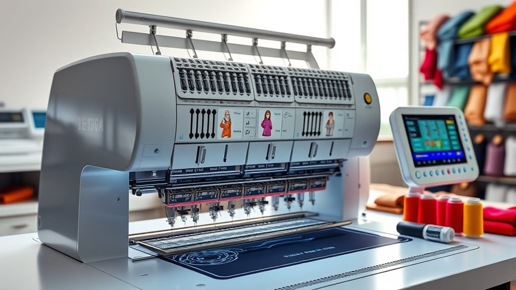 embroidery features and options