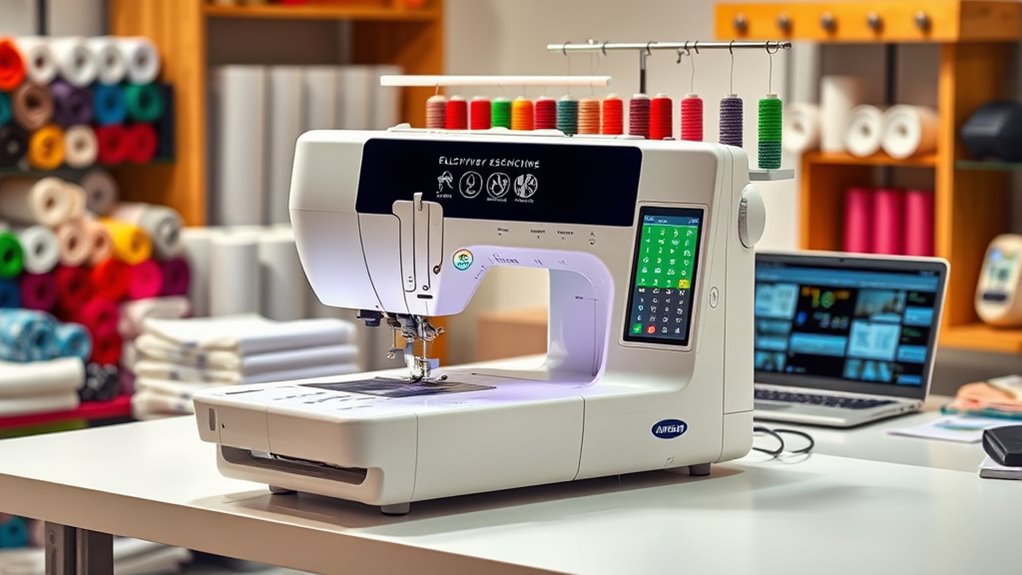 embroidery machine selection criteria