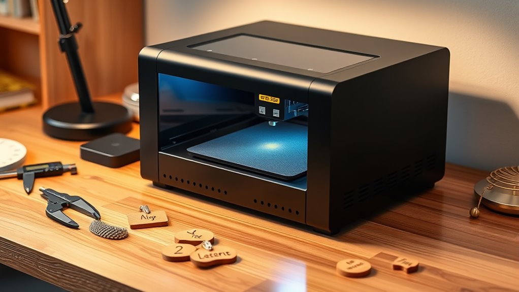 engraving power safety features