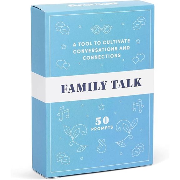 BestSelf Family Talk Deck - 50 Prompt Cards