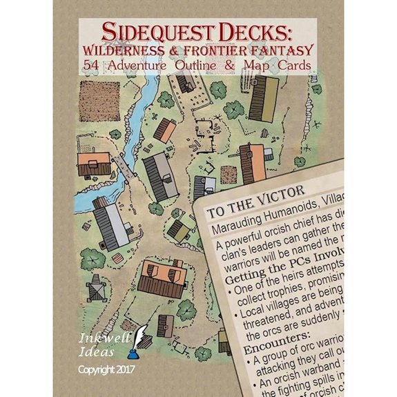 Sidequest Decks: Wilderness & Frontier Fantasy