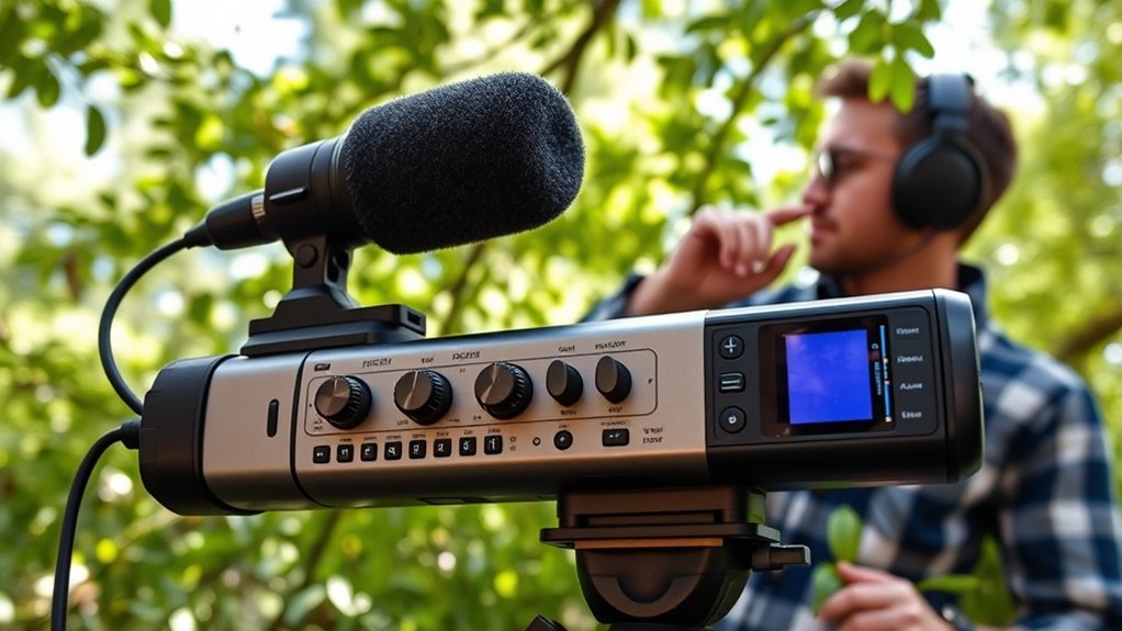 field recorder selection criteria