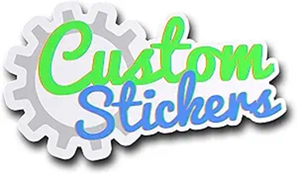 50 Custom Vinyl Die-Cut Sticker Pack