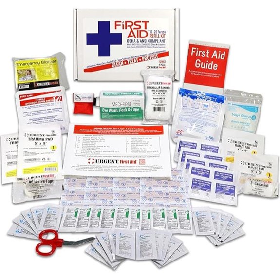 OSHA & ANSI First Aid Kit Refill for 25 People
