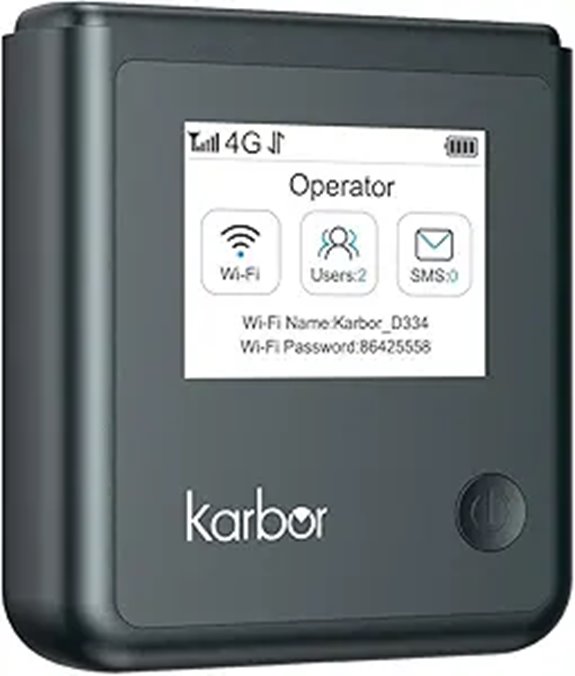 Portable 4G LTE WiFi Hotspot with Global Data