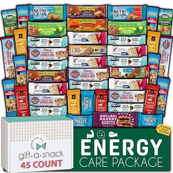 Gift A Snack Healthy Granola Breakfast Bars (45 Count)