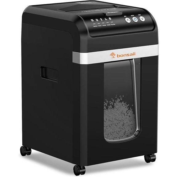 Bonsaii 200-Sheet Auto Feed Heavy Duty Shredder