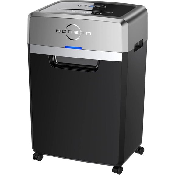 BONSEN Heavy Duty Cross-Cut Paper Shredder (24-Sheet)