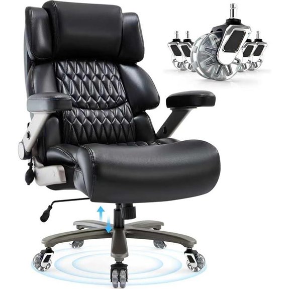 Heavy Duty Big & Tall Office Chair with Lumbar