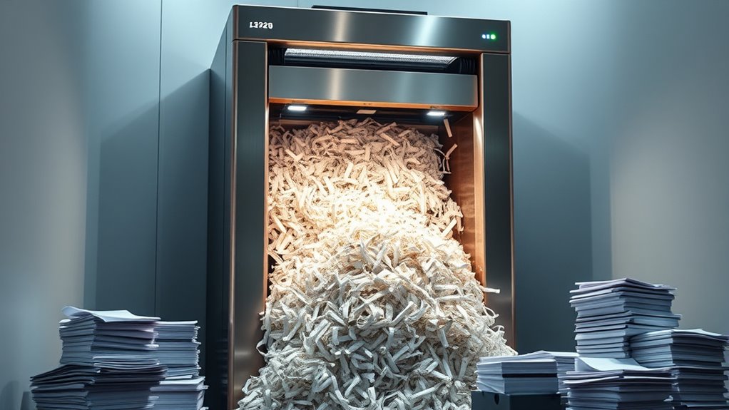 high capacity shredding considerations