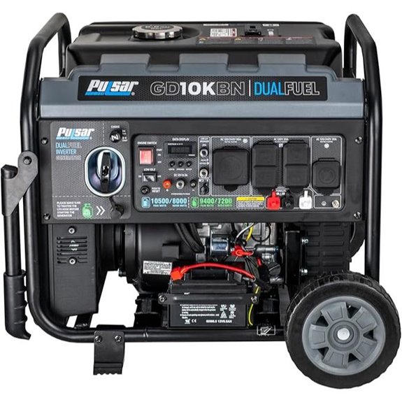 Pulsar 10500W Dual Fuel Portable Inverter Generator