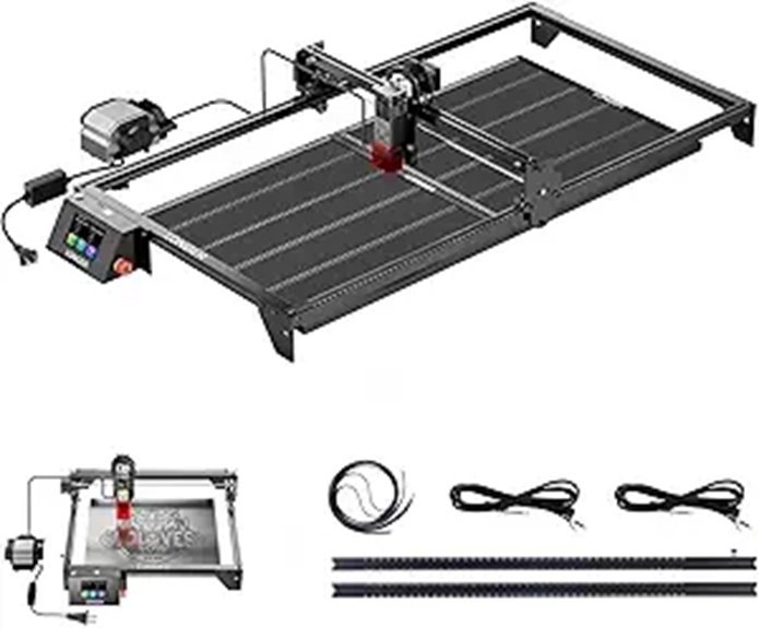 RAY5 10000mW Laser Engraver Bundle with Accessories