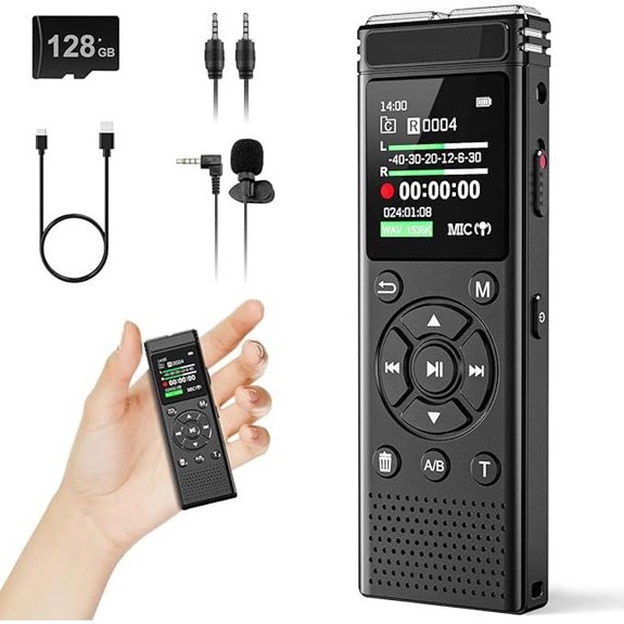 Digital Voice Recorder with Playback and Noise Reduction