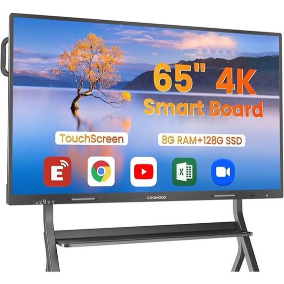65 4K Interactive Digital Whiteboard Display