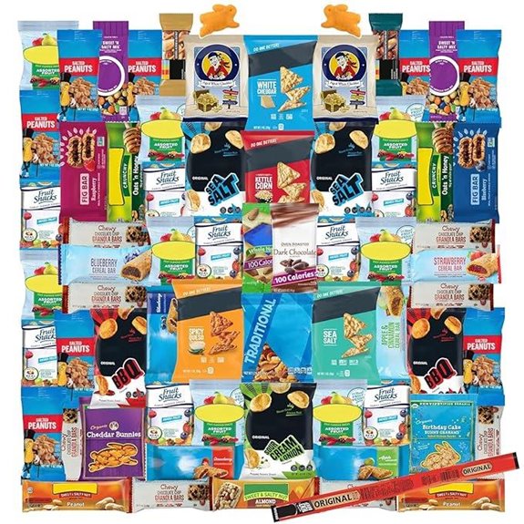 Foxy Fane 66-Count Holiday Snack Gift Box