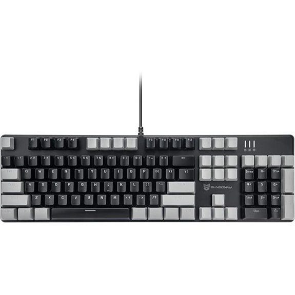 Hot Swappable Mechanical Gaming Keyboard with Backlit